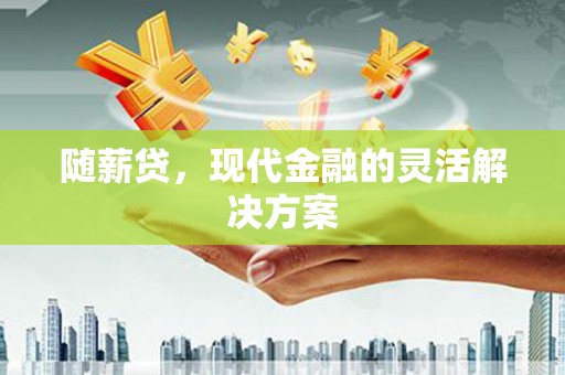 沁源随薪贷，现代金融的灵活解决方案