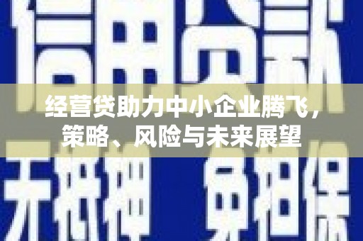 沁源经营贷助力中小企业腾飞，策略、风险与未来展望