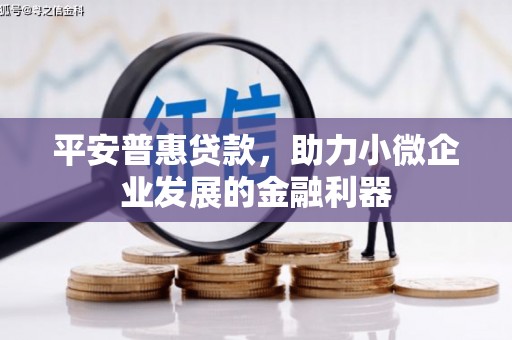 沁源平安普惠贷款，助力小微企业发展的金融利器