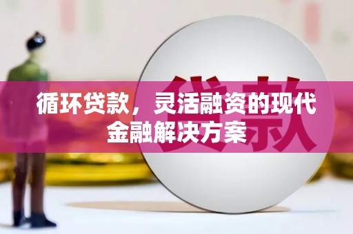 沁源循环贷款，灵活融资的现代金融解决方案