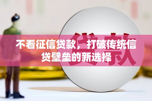 沁源不看征信贷款，打破传统信贷壁垒的新选择