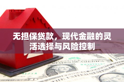 沁源无担保贷款，现代金融的灵活选择与风险控制