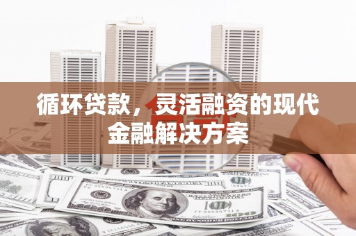 沁源循环贷款，灵活融资的现代金融解决方案