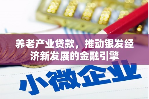 沁源养老产业贷款，推动银发经济新发展的金融引擎
