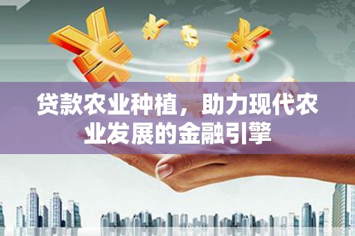 沁源贷款农业种植，助力现代农业发展的金融引擎