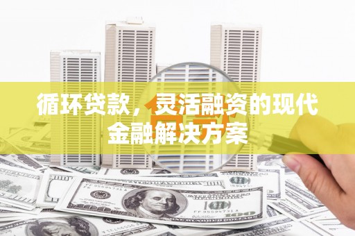 沁源循环贷款，灵活融资的现代金融解决方案