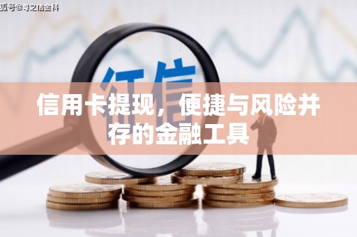 沁源信用卡提现，便捷与风险并存的金融工具