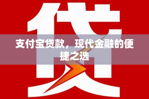 沁源支付宝贷款，现代金融的便捷之选