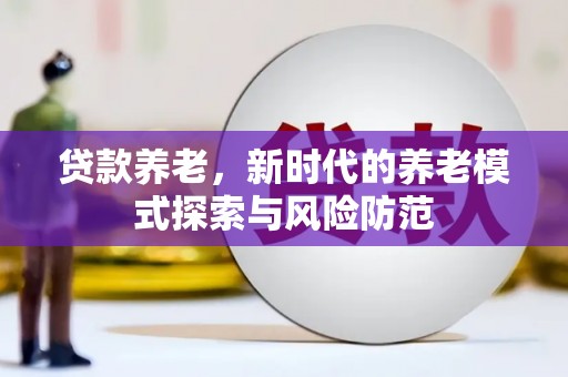 沁源贷款养老，新时代的养老模式探索与风险防范