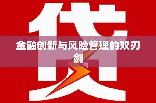 沁源金融创新与风险管理的双刃剑